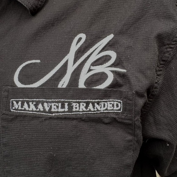 Black Graphic Jacket - Picture 7 of 8